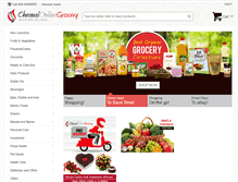 Tablet Screenshot of chennaionlinegrocery.com